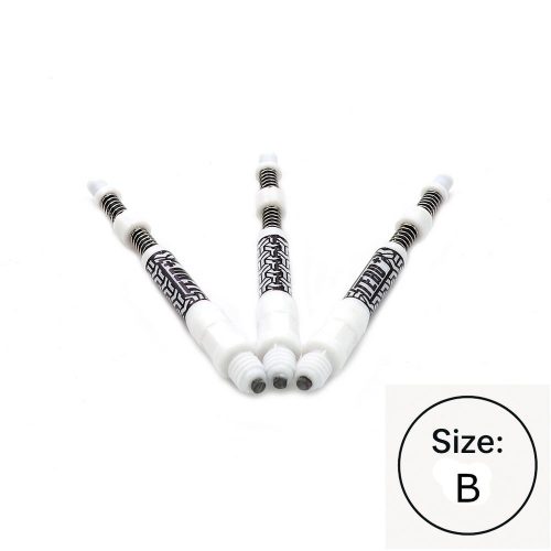 Tija darts cu arc Cuesoul TERO AK7P, alb, B, 40mm