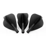 Fluturas darts Cuesoul TERO AK4 Kite Shape, negru