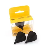 Fluturas darts Cuesoul TERO AK4 Kite Shape, negru