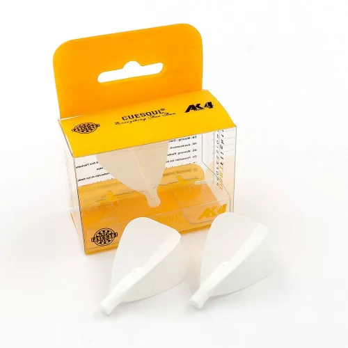 Fluturas darts Cuesoul TERO AK4, alb, fluturas Kite