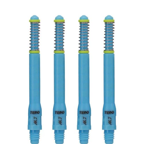 Tija cu arc pentru darts Cuesoul TERO AK7, albastru deschis, G, 47mm