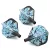 Fluturas darts Cuesoul TERO AK4, negru, model tigru alb, forma standard