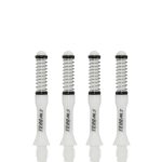 Tija cu arc pentru darts Cuesoul TERO AK7 Slim, alb, C, 34mm