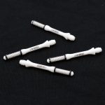 Tija cu arc pentru darts Cuesoul TERO AK7 Slim, alb, C, 34mm