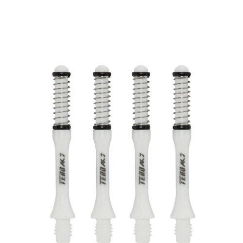 Tija cu arc pentru darts Cuesoul TERO AK7 Slim, alb, D, 37mm