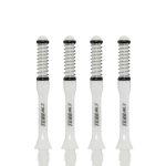 Tija cu arc pentru darts Cuesoul TERO AK7 Slim, alb, E, 40mm