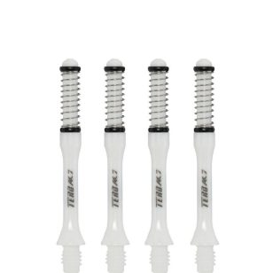 Tija cu arc pentru darts Cuesoul TERO AK7 Slim, alb, E, 40mm