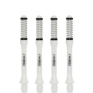 Tija cu arc pentru darts Cuesoul TERO AK7 Slim, alb, F, 43.5mm