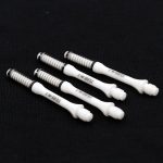 Tija cu arc pentru darts Cuesoul TERO AK7 Slim, alb, F, 43.5mm