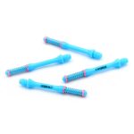 Tija cu arc pentru darts Cuesoul TERO AK7 Slim, albastru, C, 34mm