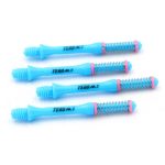 Tija cu arc pentru darts Cuesoul TERO AK7 Slim, albastru, D, 37mm