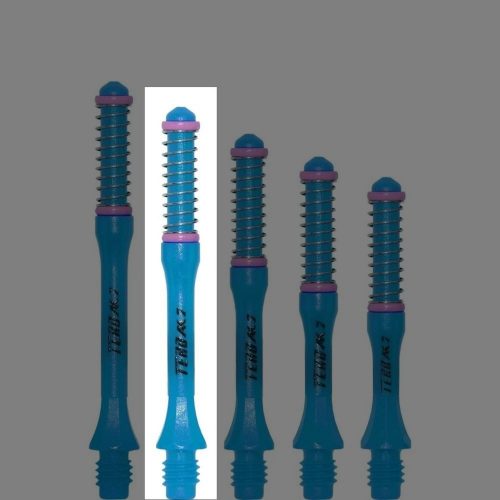 Tija cu arc pentru darts Cuesoul TERO AK7 Slim, albastru, E, 40mm