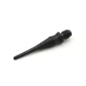 Varf darts soft plastic, Cuesoul negru, 26mm, 80 buc