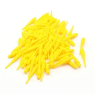 Varf darts Soft Point Cuesoul galben, 26mm, 80 buc