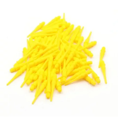 Varf darts Soft Point Cuesoul galben, 26mm, 80 buc
