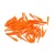 Varf darts soft plastic Cuesoul portocaliu, 26mm, 80 buc