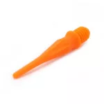 Varf darts soft plastic Cuesoul portocaliu, 26mm, 80 buc