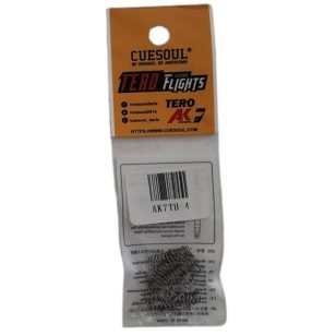 Set accesorii darts Cuesoul (9 arcuri + 18 inele) pentru tije TERO AK7, transparent