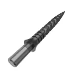 Varf metalic pentru darts Cuesoul Touch Point II V Cuts, gri metalizat, 29mm