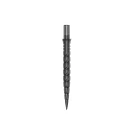 Varf metalic pentru darts Cuesoul Touch Point II V Cuts, gri metalizat, 29mm
