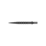 Varf metalic pentru darts Cuesoul Touch Point II V Cuts, gri metalizat, 29mm