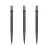 Varf metalic pentru darts Cuesoul Touch Point II V Cuts, gri metalizat, 37mm