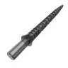 Varf metalic pentru darts Cuesoul Touch Point II V Cuts, gri metalizat, 41mm