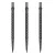 Varf metalic pentru darts Cuesoul Touch Point II V Cuts, gri metalizat, 45mm
