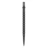Varf metalic pentru darts Cuesoul Touch Point II V Cuts, gri metalizat, 45mm