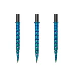 Varf metalic pentru darts Cuesoul Touch Point II V Cuts, colorat, 29mm