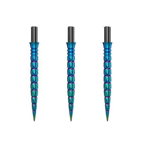 Varf metalic pentru darts Cuesoul Touch Point II V Cuts, colorat, 29mm