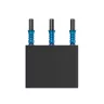 Varf metalic pentru darts Cuesoul Touch Point II V Cuts, colorat, 33mm