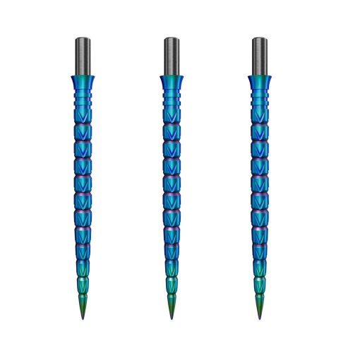 Varf metalic pentru darts Cuesoul Touch Point II V Cuts, colorat, 37mm