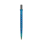 Varf metalic pentru darts Cuesoul Touch Point II V Cuts, colorat, 37mm