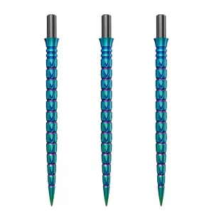 Varf metalic pentru darts Cuesoul Touch Point II V Cuts, colorat, 41mm
