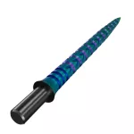 Varf metalic pentru darts Cuesoul Touch Point II V Cuts, colorat, 41mm