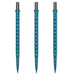 Varf metalic pentru darts Cuesoul Touch Point II V Cuts, colorat, 45mm