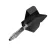 Fluturas si tija darts Cuesoul KOFF, negru, Big Standard, marimea 2, carbon