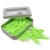 Varf darts soft plastic Cuesoul lime verde, 32 mm – set 100 buc