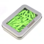 Varf darts soft plastic Cuesoul lime verde, 32 mm – set 100 buc