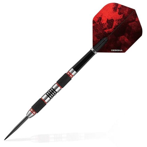 Set darts steel Designa Vampire V2, 22 g, M1, 90% wolfram