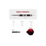 Set darts steel Designa Vampire V2, M1, 24g, 90% wolfram