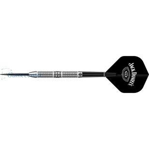   Sageti darts steel Jack Daniels Old No7, argintiu, 22g, 80% tungsten