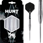 Set sageti darts steel Caliburn Hunt H4, 20g, 90% wolfram