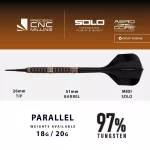 Set sageti darts soft Harrows Wolfram Trinity 18g, 97% wolfram