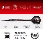Set sageti darts soft Harrows Ryan Searle Series 3, 20g, 90% wolfram