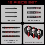Set sageti darts soft Harrows Ryan Searle Series 3, 20g, 90% wolfram