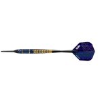 Set sageti darts soft Harrows Nox, 18g, brass