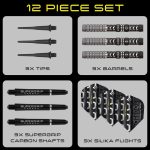 Set sageti darts soft Harrows CHIZZY Series 4, 18, 90% wolfram