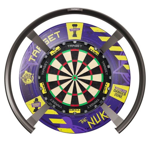 Sistem camera darts Target Omni + set tinta si protectie de perete Luke "The Nuke" Littler